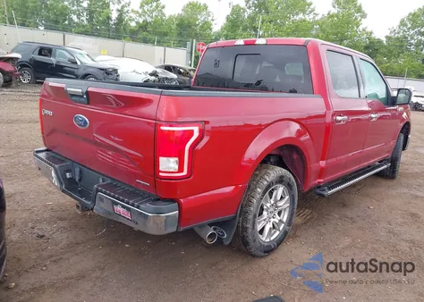 2016 Ford F-150 Xlt из США, поврежденный, VIN 1FTEW1CF6GKF89032